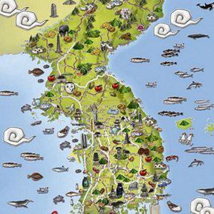 집콕 지도 초등 어린이 교육용 대한민국 퍼즐