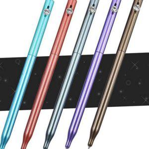 디자인 0.7mm 학용품 크리스탈 니들 볼펜 고급 펜필기구 사무용
