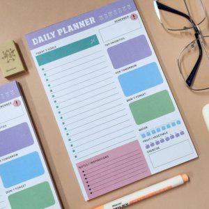 스프링 노트 데일리 a5 기록용 간편 학습 습관 플래너