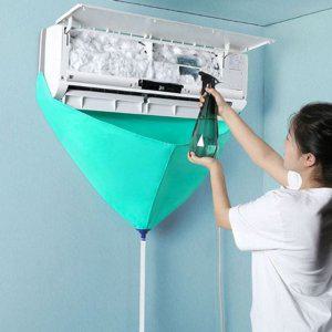 물받이 가대 청소 에어컨 셀프 도구 세척포 벽걸이