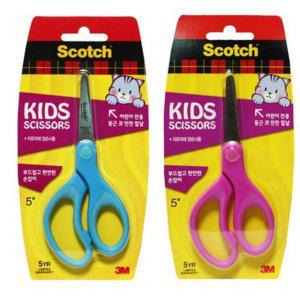 유아 둥근코 안전가위 어린이용 학용품 미술 가위 공작 어린이