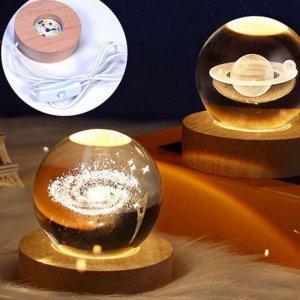 침실 무드등 수정구 크리스탈 감성 인테리어 조명등 led