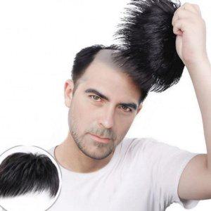 가발 남성 커버 정수리 패션 인모 헤어 부분