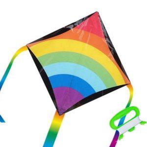 연 유치원연 무지개 다채로운 가오리연 날리기 바람개비연