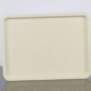 쟁반 트레이 병원용 운반용 직사각형 미끄럼 카보네이트 식당용 폴리