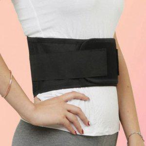 벨트 마사지 온열 복대 찜질기 무선 허리