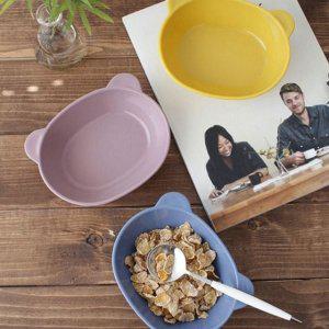 실리콘 스낵 아동용 간식 유아용 이유식 볼 그릇 스낵용