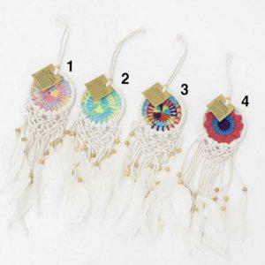 드림캐처 벽장식품 집들이선물 핸드메이드 마크라메 무지개 인테리어