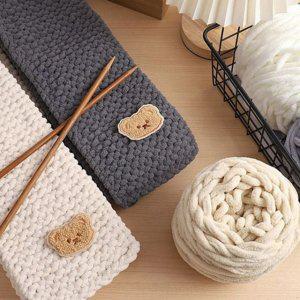 세트 뜨개질 만들기 목도리 DIY