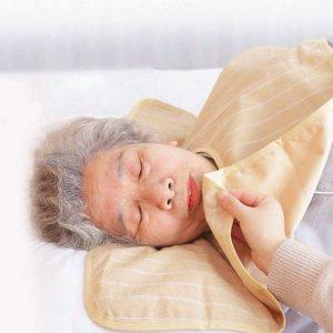 노인용 간병 환자용 침받이 식사 방수 노인 턱받이 성인용