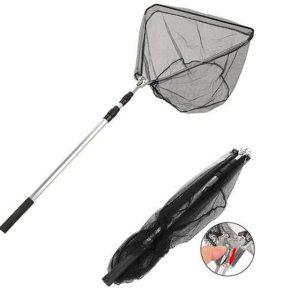 망 낚시 바다 휴대용 접이식 알루미늄 3단 뜰채 민물