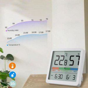 자석 벽걸이 가정용 전자 온습도계 디지털 실내