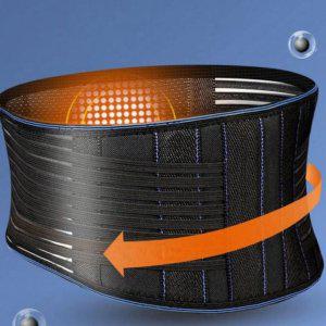 허리 밴드 복대 척추 지지대 발열 복부 보호대