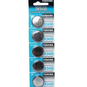 5개 둥근 소형 배터리 cr2450 수은 건전지