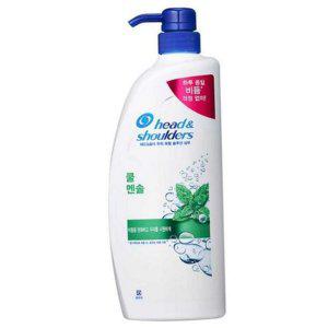 쿨링 펌프형 두피 샴푸 시원한 멘톨 대용량 데일리
