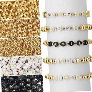 diy 수공예 알파벳 키트 공예 만들기 목걸이 비즈 팔찌