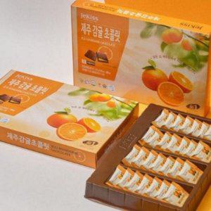 제주도 답례품 특산품 초콜릿 선물 제주 새콤달콤 감귤