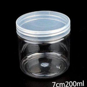 원형 소분 공병 용기 투명 플라스틱 케이스 작은