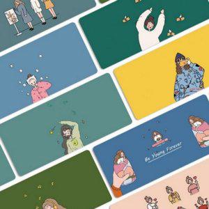 컴퓨터 게이밍 넉넉한 와이드 데스크 마우스 디자인 장패드