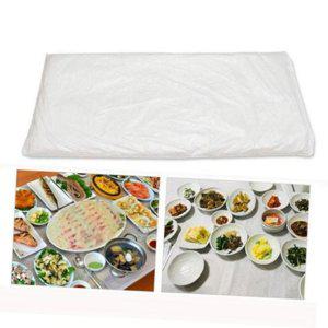 테이블보 방수 대용량 투명 가정용 위생 일회용 식당용 비닐 식탁보