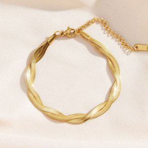 체인 여성 써지컬 써지컬스틸 패션 도금 팔찌