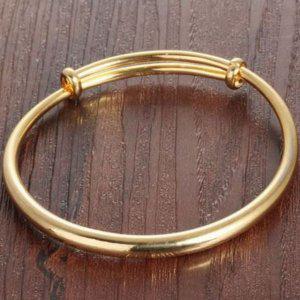 포인트 얇은 볼드 데일리 심플 모던 커플 레이어드 팔찌