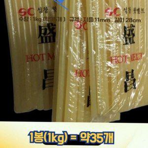 수공예 핫멜트 강력 만들기용 심 11mm 글루 건 스틱