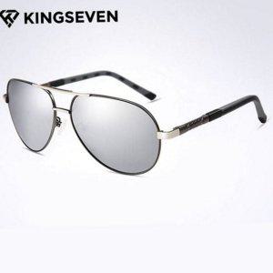 선글라스 데일리 보잉 실버 남성 편광 미러 빅사이즈