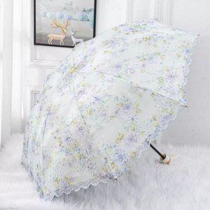 겸용 이중 양산 자수 우양산 레이스 고급 여름