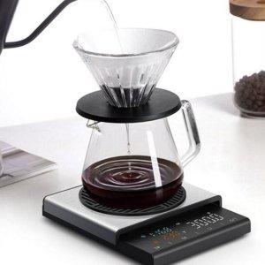 드립 핸드 바리스타 비율 홈카페 자동 디지털 저울 원두