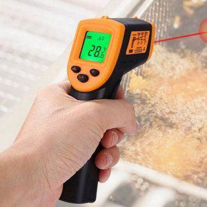 가정용 표면 비접촉식 측정기 온도계 산업용 요리용 바베큐 적외선