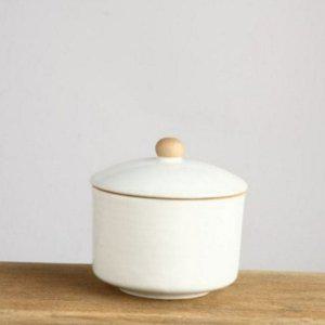 도자기 양념통 소금통 뚜껑있는 간장 수제 이천도자기