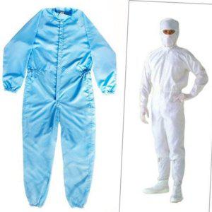 연구실 작업복 상하의 보호복 방진복 클린 제전복