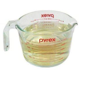 내열 컵 대용량 계량 1000ml 베이킹 용기 눈금 유리