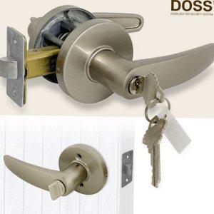 열쇠형 욕실 튜블러 레버형 문고리 방문 손잡이 방문용