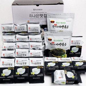 고소한 밥도둑 조미 선물 김 캠핑용 술안주