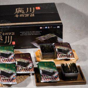 반찬 식탁 김 간식 재래김 선물 도시락 조미