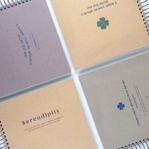 두꺼운 스프링 갱지 만화 연습장 랜덤 3P 필기 노트