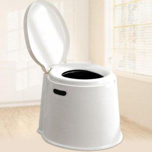 간이 좌변기 변기 화장실 노인용 이동식 실내용 캠핑용