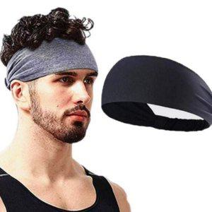 스포츠 기능성 필라테스 남성 헤어밴드 러닝 머리띠 여성