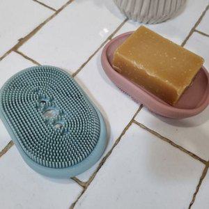 비누 주방 휴대용 욕실 실리콘 거치대 물빠짐 받침