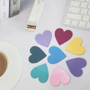 학용품 다이어리 데스크 사무 메모지 용품 하트 포인트