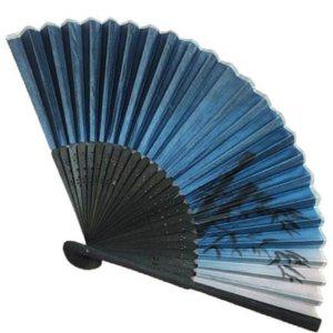 동양풍 대나무 부채 패션 휴대용 여름 접이식 고급