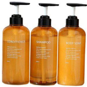 샴푸 욕실 리필 디스펜서 펌프 손세정제 화장실 용기