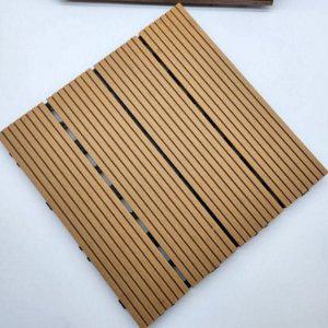 우드 바닥 타일 테라스 베란다 데크 조립식 플라스틱 마루