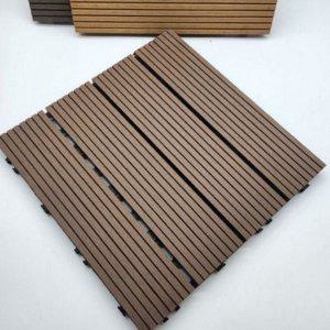 우드 조립식 테라스 바닥 옥상 베란다 데크 타일