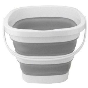 휴대용 버킷 다용도 사각 접이식 10리터 세탁용