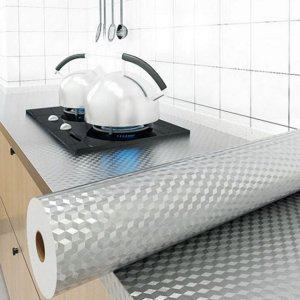 다용도실 부엌 시트지 주방 기름때 방수 알루미늄 은박 인테리어