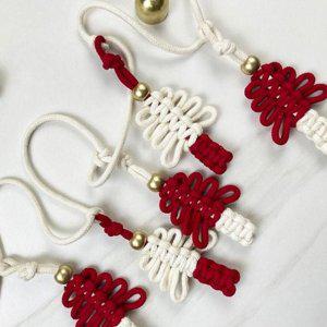 가랜드 벽장식 겨울 마크라메 홈데코 소품 실내