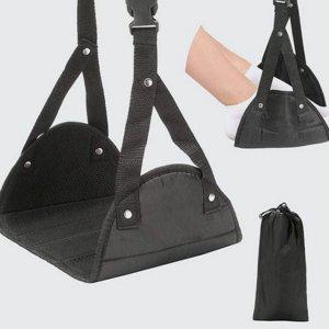 발 휴대용 이동식 여행용 해먹 기내용 직장인 받침대 사무실